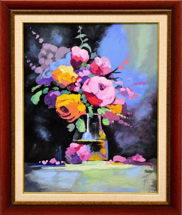 Roses in a bottle by Rade Grahovac