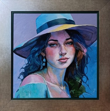 Lady with a Hat by Rade Grahovac