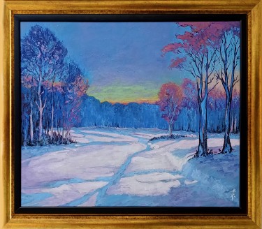 Twilight in February by Rade Grahovac