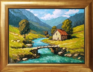 Wooden bridge by Rade Grahovac