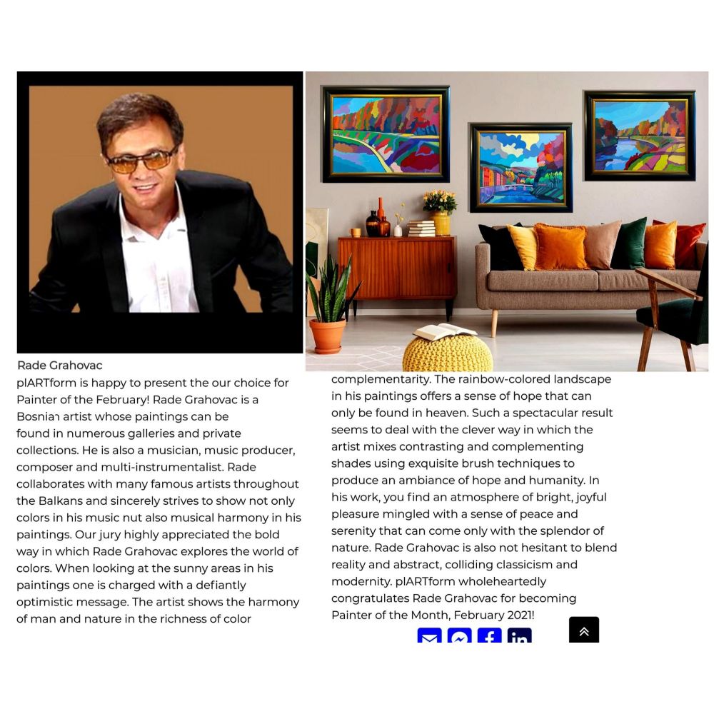 Rade Grahovac – February’s Artist