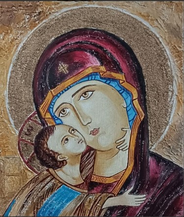 Theotokos by Sladjana Nedeljkovic