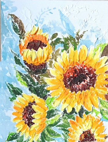 SUNFLOWERS 1 by Sladjana Nedeljkovic