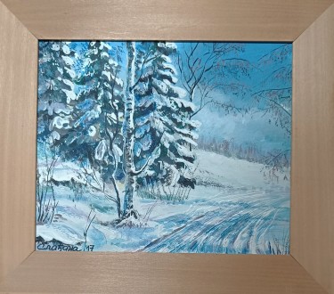 WINTER IDYLL 1 by Sladjana Nedeljkovic