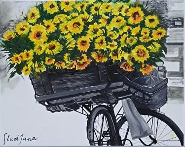 SANFLOWERS by bike by Sladjana Nedeljkovic