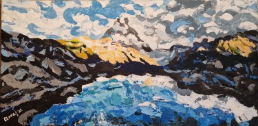 Mountain lake by Tatjana Očovaj