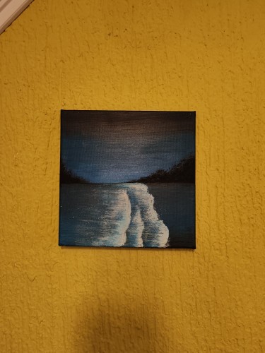 Evening by the sea by Jovana Usljebrka