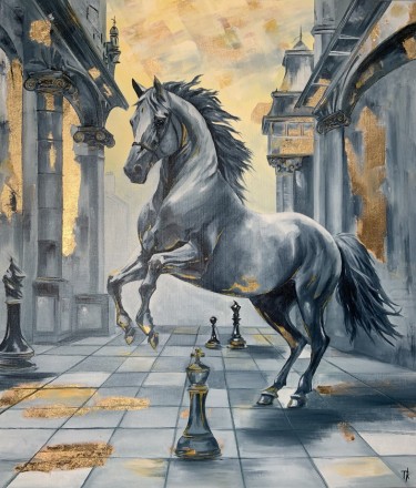Chess symphony by Olga Tkachova
