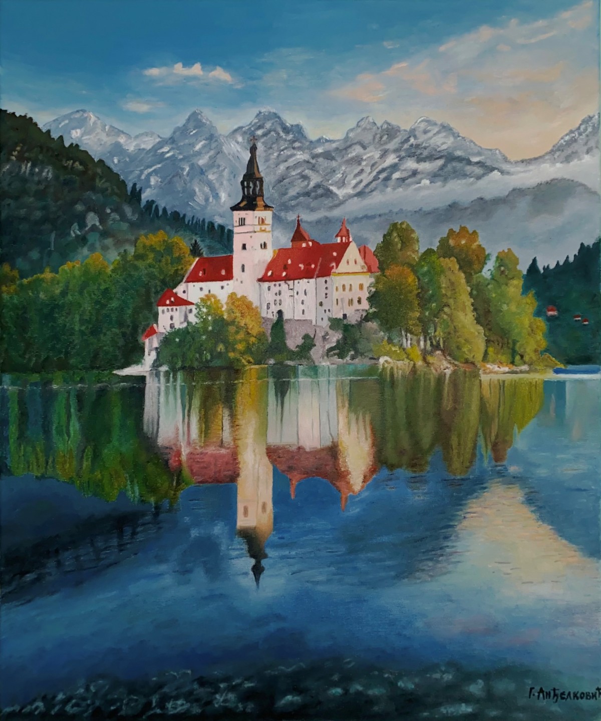 The Song of Mountains and Lake