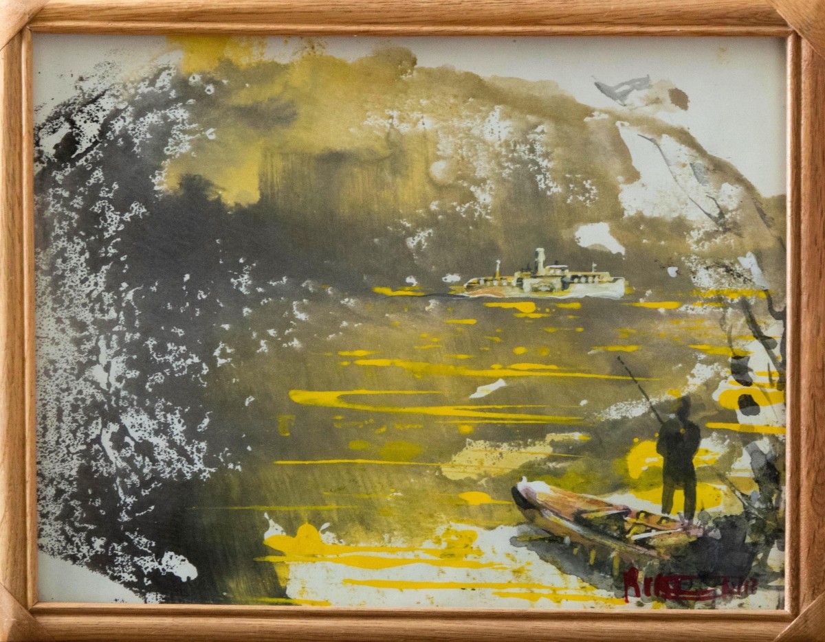 Fisherman in cubes
