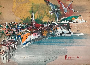 Panorama of Rovinj by Dragan Rumencic