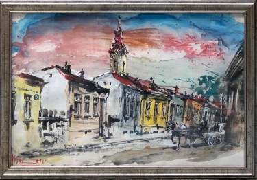 Njegoševa Street in Zemun by Dragan Rumencic