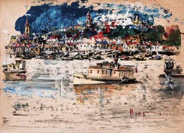 Ships of Zemun by Dragan Rumencic
