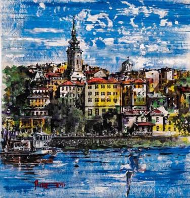 View from the Sava River by Dragan Rumencic
