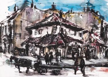 Nušićeva Street in Belgrade by Dragan Rumencic