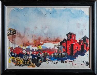 The Fair at Žiča Monastery by Dragan Rumencic