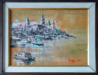 Zemun boats by Dragan Rumencic