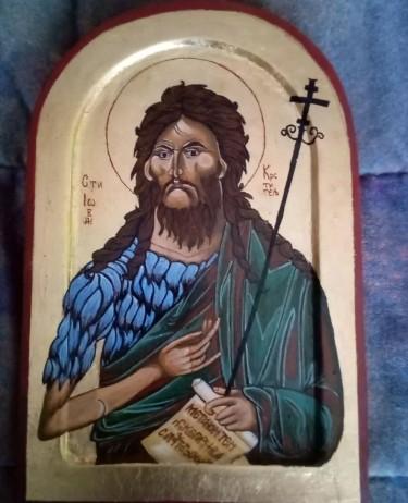 St John the Baptist by Marija Milanovic Dzinovic