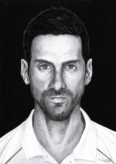 Novak Djokovic by Anđela Grujović