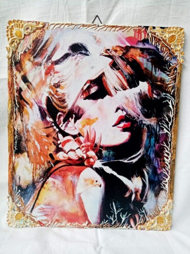Wall painting - more techniques by Maja Živković