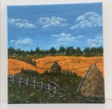 Summer in the village by Ljiljana Obradovic