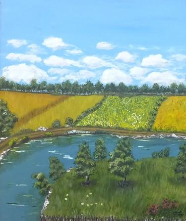 Landscape by Ljiljana Obradovic