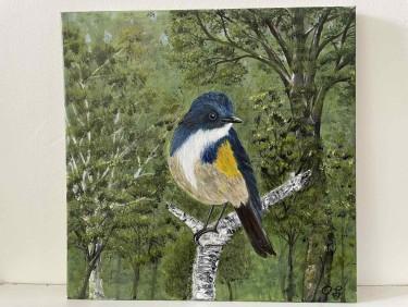 Blue bird by Ljiljana Obradovic