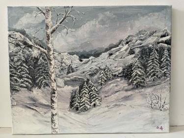Winter landscape by Ljiljana Obradovic