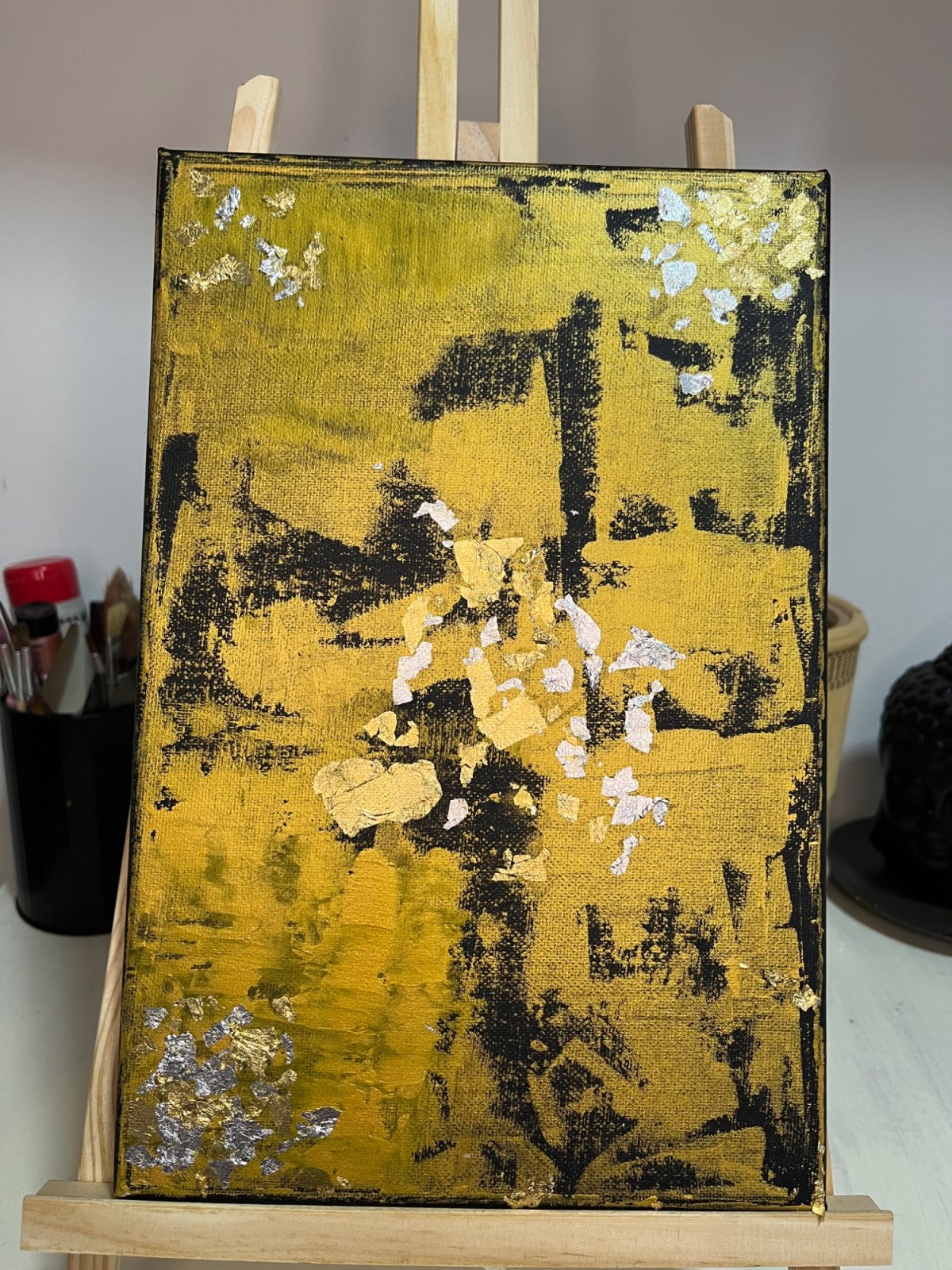 Black canvas
