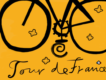 Tour de France by Goran Kosanović