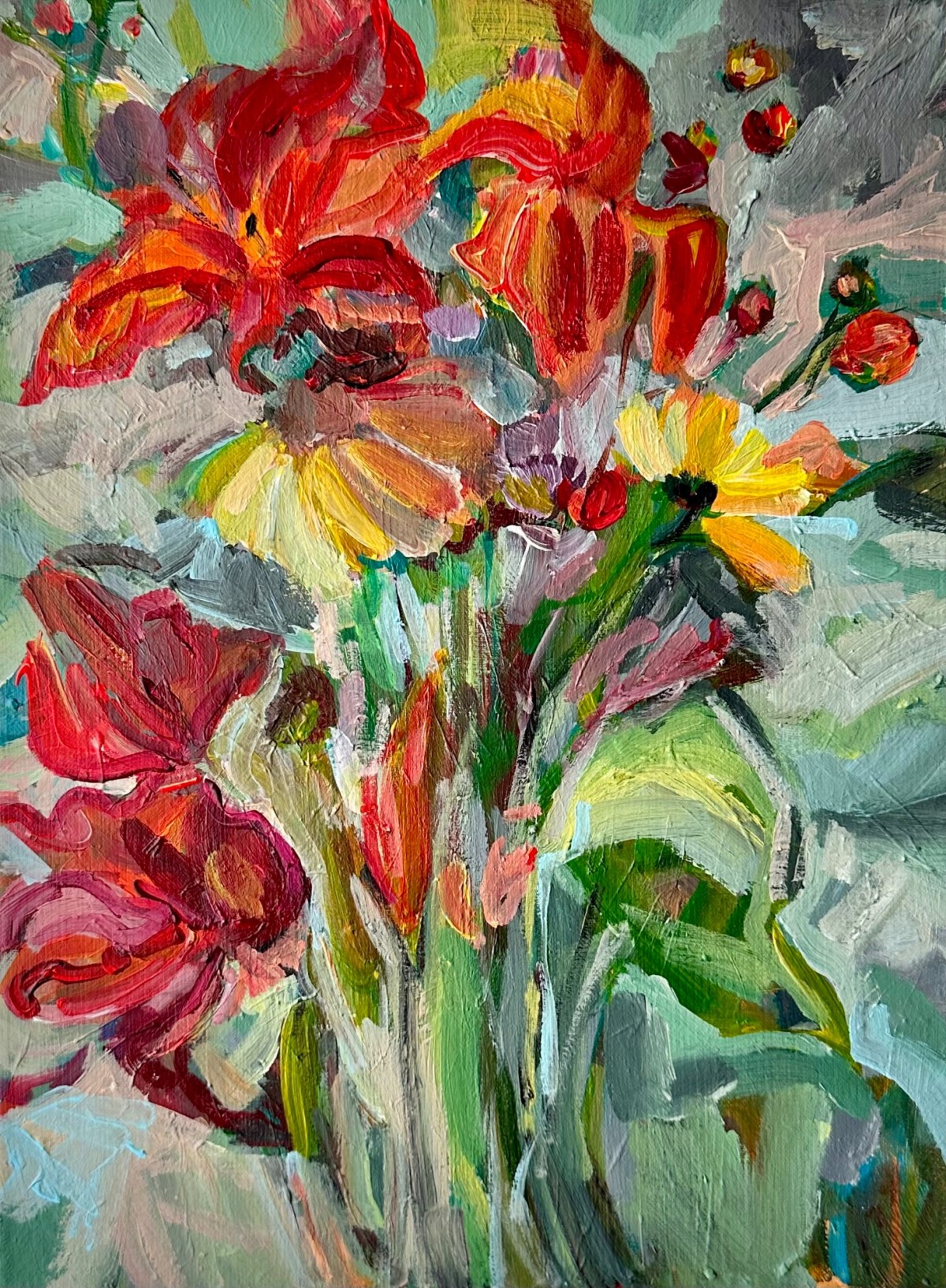 Orange lilies