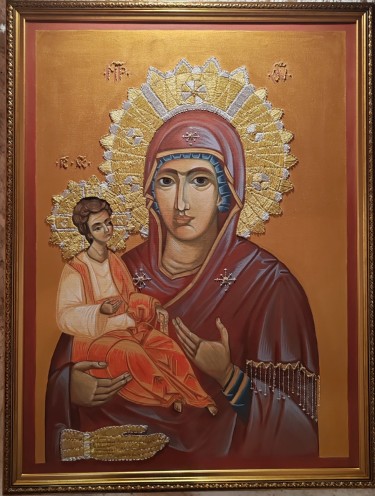 The Virgin of the Three Hands by Ljiljana  Petrović
