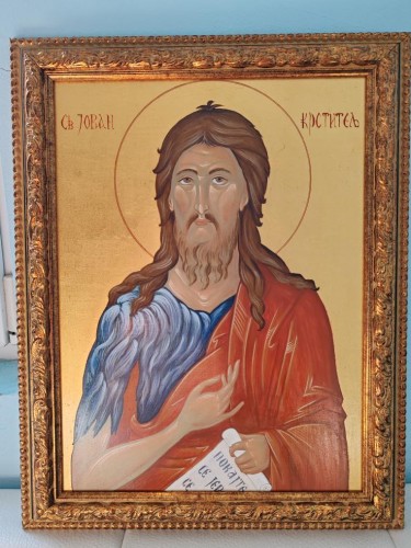 Saint John the Baptist by Ljiljana  Petrović