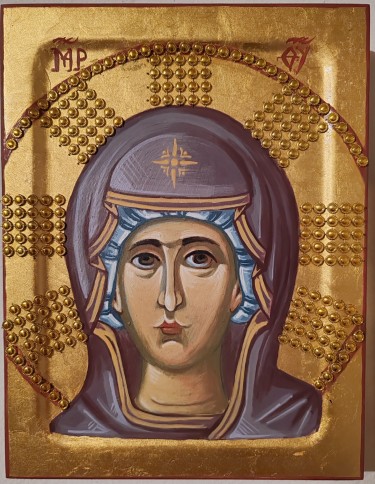 THE STUDENICA MOTHER OF GOD by Ljiljana  Petrović