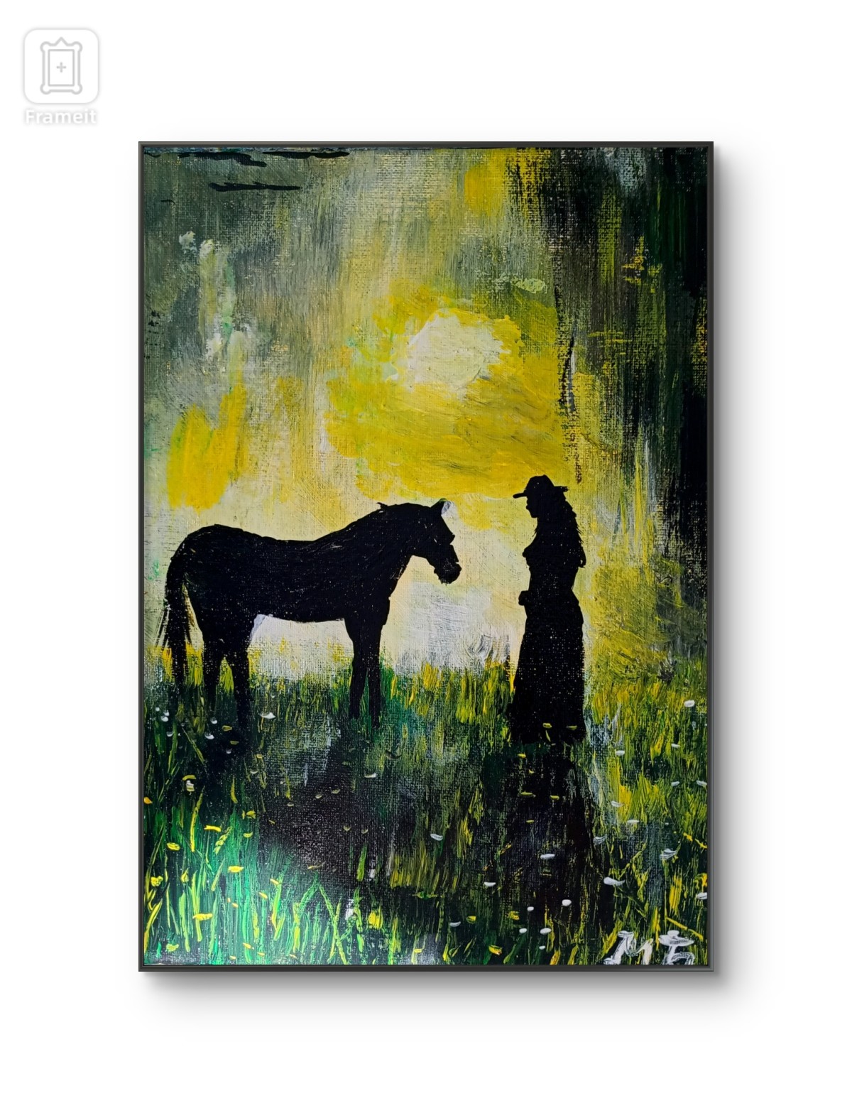 Zorba with a horse