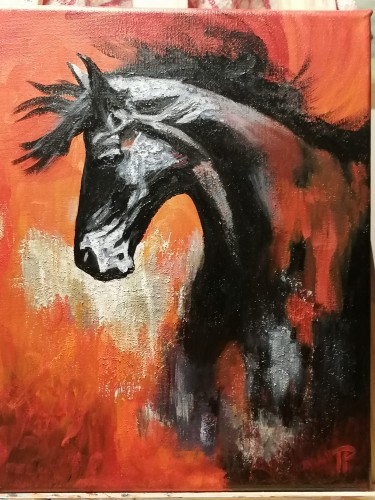 Horse by Pavlica Papović