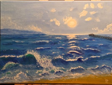 The One With the Sea, inspired by Frederic Backmans My Friends by Pavlica Papović