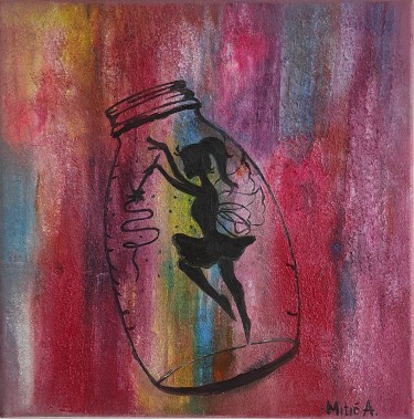 Fairy in a bottle by Aleksandra Mitić