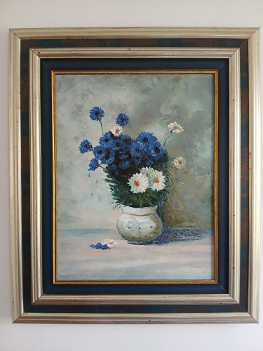 Blue flowers by Tatjana Vukić