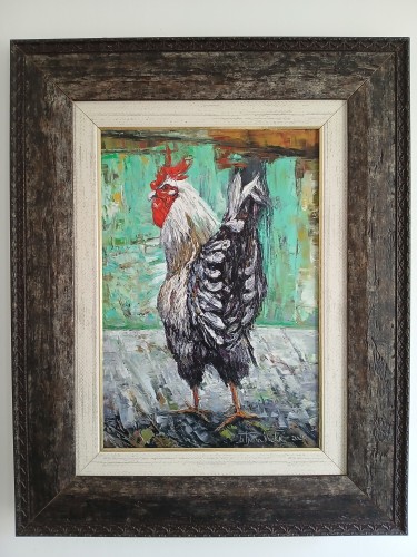 Rooster by Tatjana Vukić