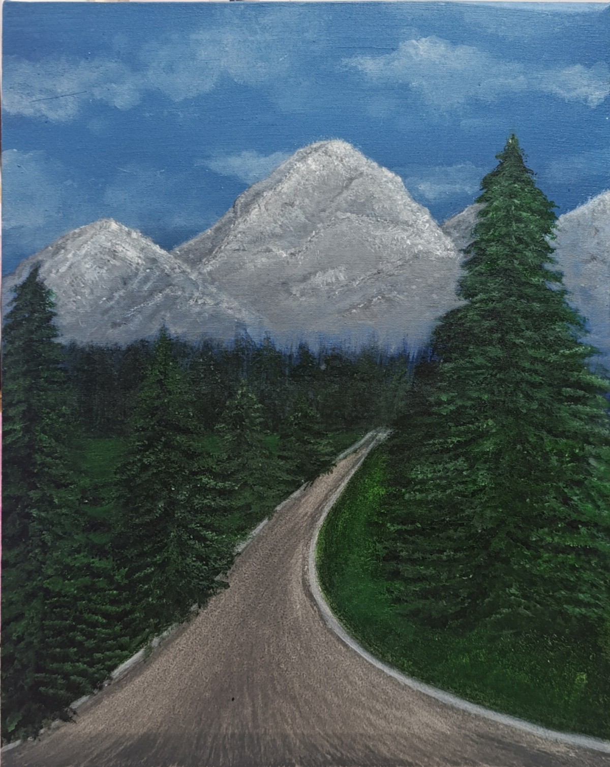 road to the mountain