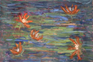 water lilies by Dimitrije  Paštar