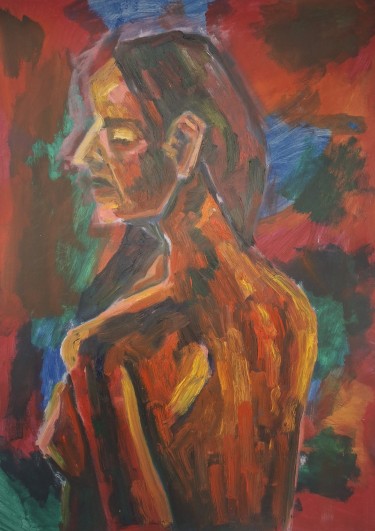 Woman in Red by Dimitrije  Paštar
