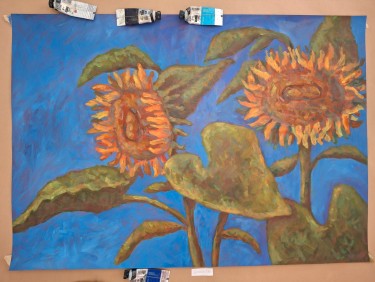 Sunflowers by Dimitrije  Paštar
