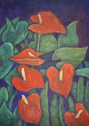 Flamingo flower by Dimitrije  Paštar
