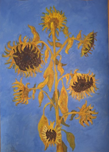 Sunflowers by Dimitrije  Paštar