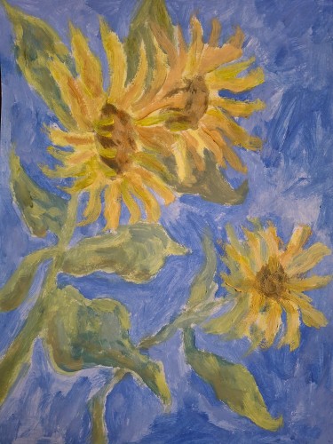 Sunflowers by Dimitrije  Paštar