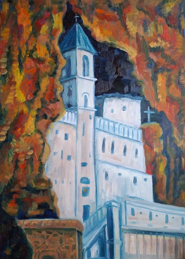 Ostrog Monastery by Dimitrije  Paštar