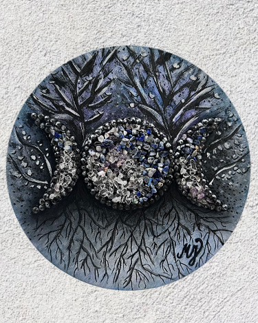 TRIPLE MOON by Marija Jerković - MJ Art