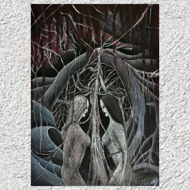 TWO FACES OF DARKNESS by Marija Jerković - MJ Art